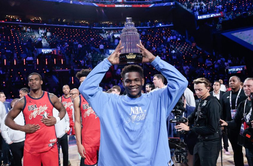  Anthony Edwards earns 2026 NBA All-Star MVP award