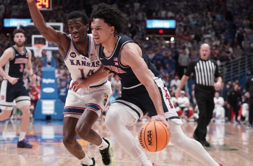  Arizona men’s basketball at Kansas final score: Wildcats fall to Jayhawks for 1st loss of season