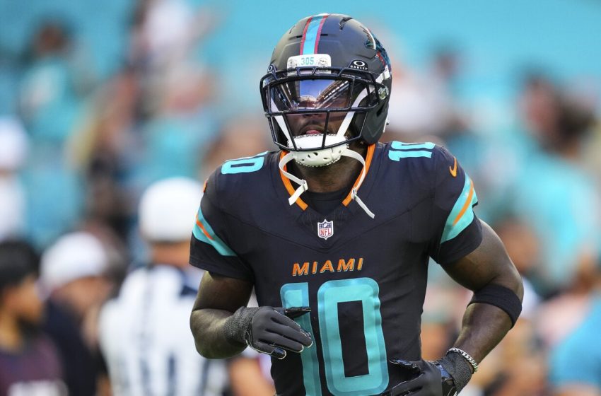  As expected, the Dolphins are moving on from Tyreek Hill