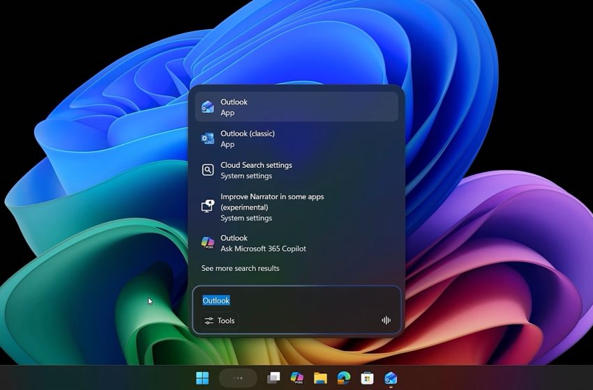  Microsoft shows off AI running on the Windows 11 taskbar and File Explorer