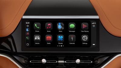 Aston Martin CarPlay Ultra Screen