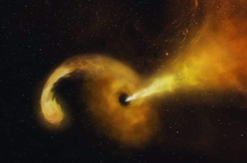  Astronomers Stunned by Black Hole Jet Now 50 Times Brighter Than Ever, It’s Beyond Anything We’ve Ever Seen!