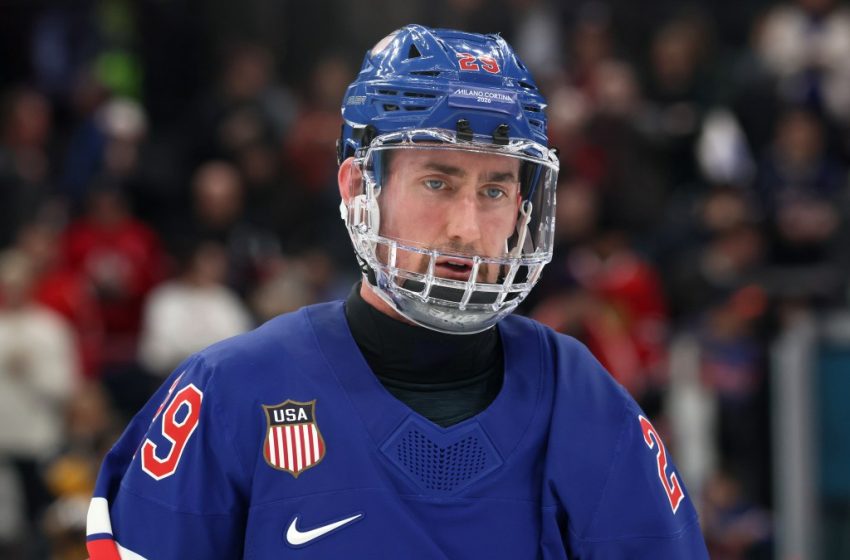  Avalanche’s Brock Nelson speaks about winning gold medal, criticism of his United States teammates