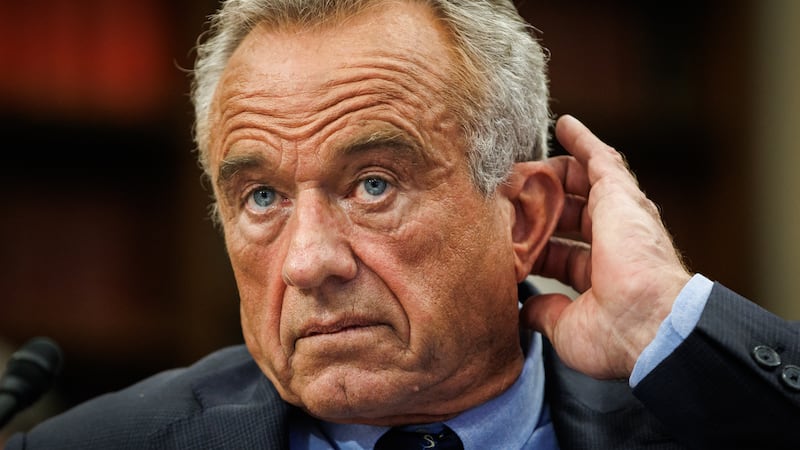 WASHINGTON, DC - MAY 14: U.S. Secretary of Health and Human Services Robert F. Kennedy Jr. testifies before the House Appropriations Committee in the Rayburn House Office Building on May 14, 2025 in Washington, DC. Kennedy is testifying before the Subcommittee on Labor, Health and Human Services, Education, and Related Agencies on the Department of Health and Human Services' proposed 2026 fiscal year budget. (Photo by Samuel Corum/Getty Images)