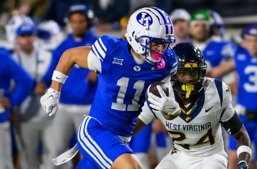  BYU star wide receiver Parker Kingston charged with felony rape in Washington County