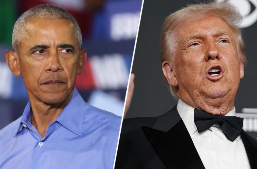  Barack Obama Responds To Trump-Posted AI Video Of Him As Ape