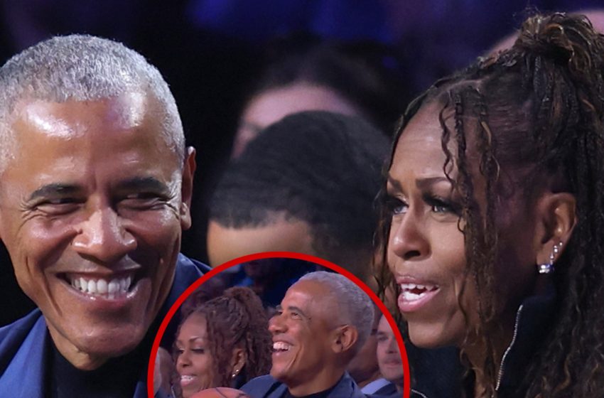  Barack Obama Makes First Public Appearance Since Trump Ape Video