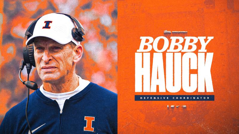  Bobby Hauck Named Illinois Defensive Coordinator