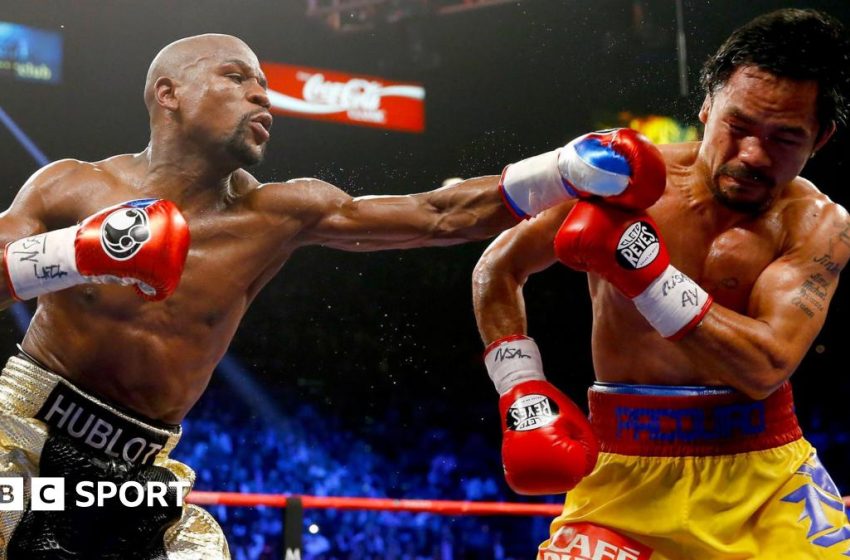  Boxing greats Manny Pacquiao and Floyd Mayweather agree rematch