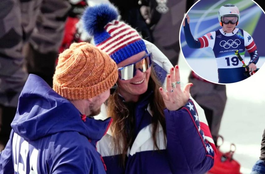  Breezy Johnson gets engaged after crashing out of final 2026 Winter Olympics race