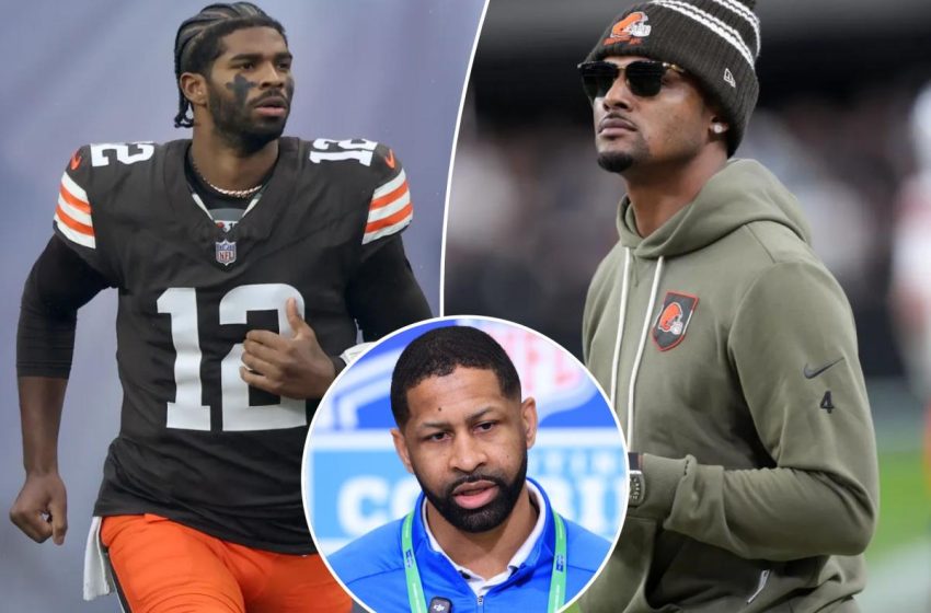  Browns GM makes QB call amid Shedeur Sanders and Deshaun Watson uncertainty