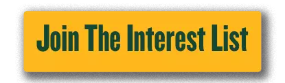 Yellow rectangular button with green text that reads "Join The Interest List."