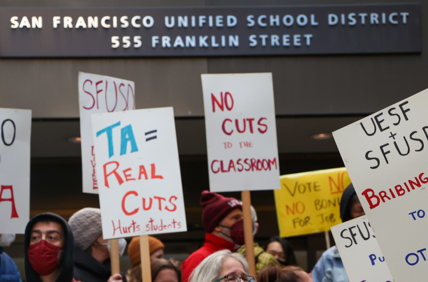  SFUSD teachers to walk off jobs Monday