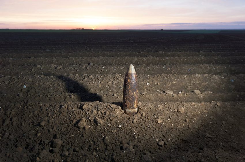  Frenchman hospitalized after inserting WWI munition up his rear