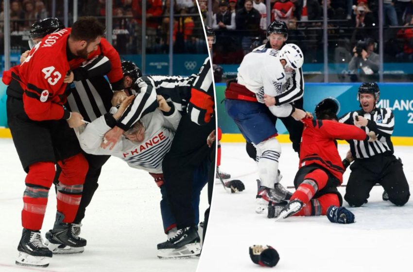  Canada’s Tom Wilson ejected for fighting in fiery Olympics scene