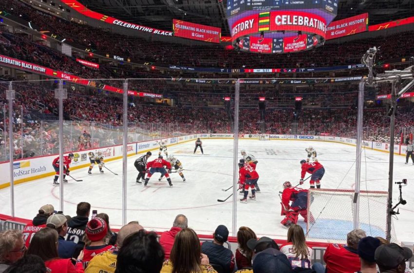  Caps survive a third-period push and extend win streak: Capitals beat Golden Knights 3-2
