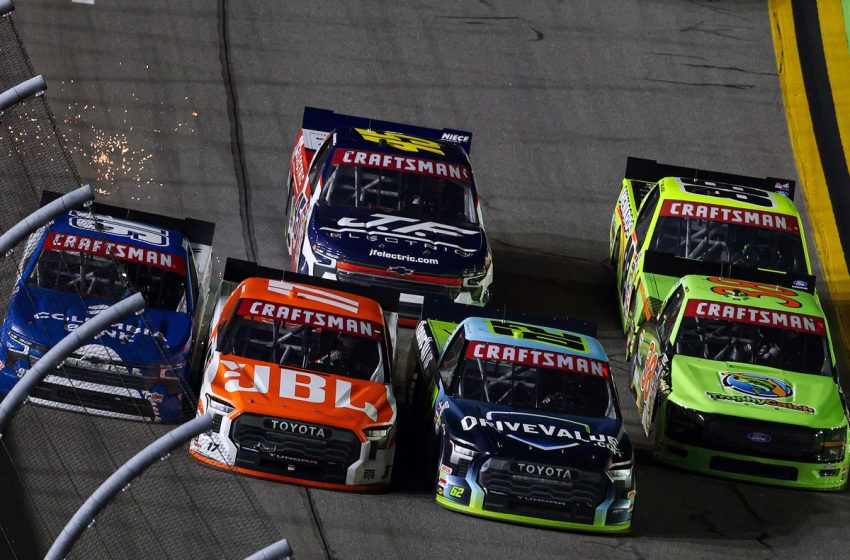  Chandler Smith wins Daytona Truck race in unreal four-wide finish