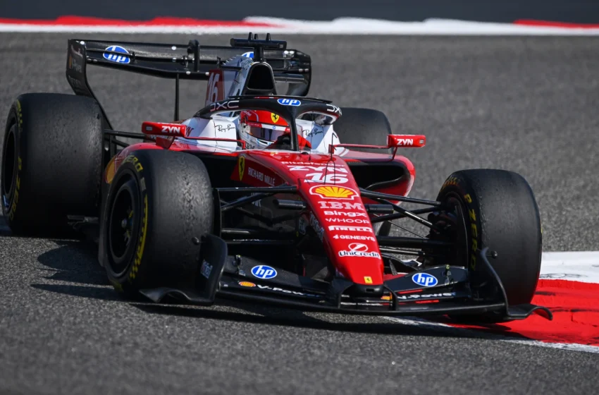  Charles Leclerc leads Kimi Antonelli and Oscar Piastri on final morning of second Bahrain test