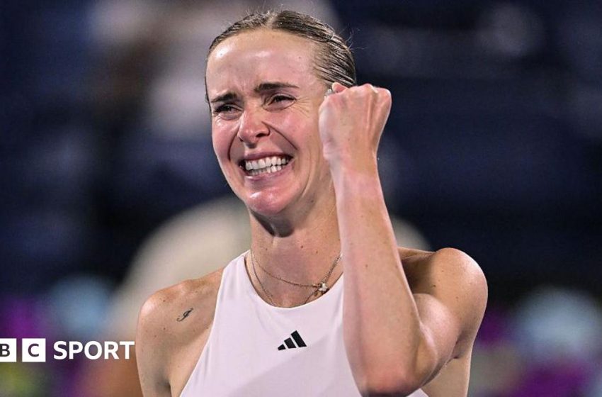  Coco Gauff: American beaten in epic as Elina Svitolina reaches Dubai final