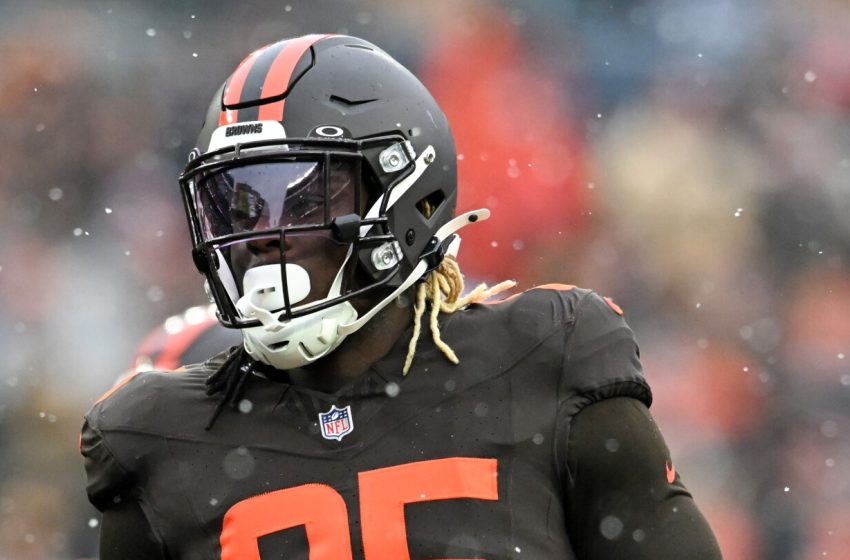  David Njoku bids Cleveland farewell as he heads toward free agency
