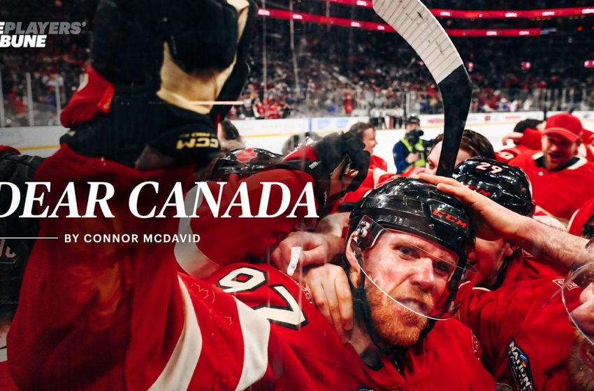  Dear Canada by Connor McDavid