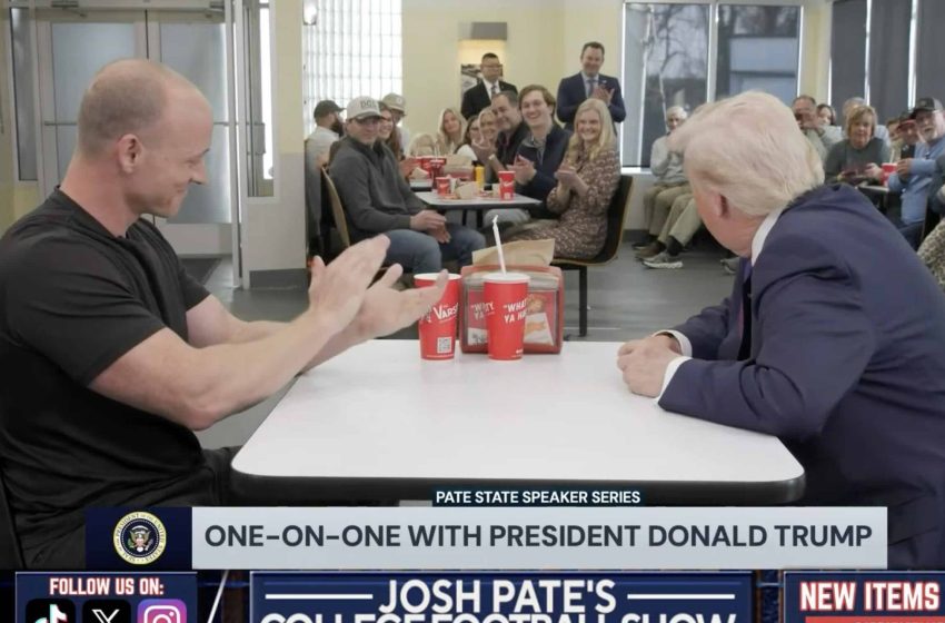  Donald Trump seemed to have no idea what Josh Pate was talking about regarding college football