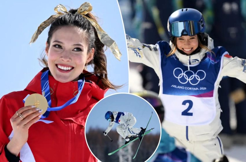  Eileen Gu wins gold in womens freeski halfpipe defending Winter Olympics title