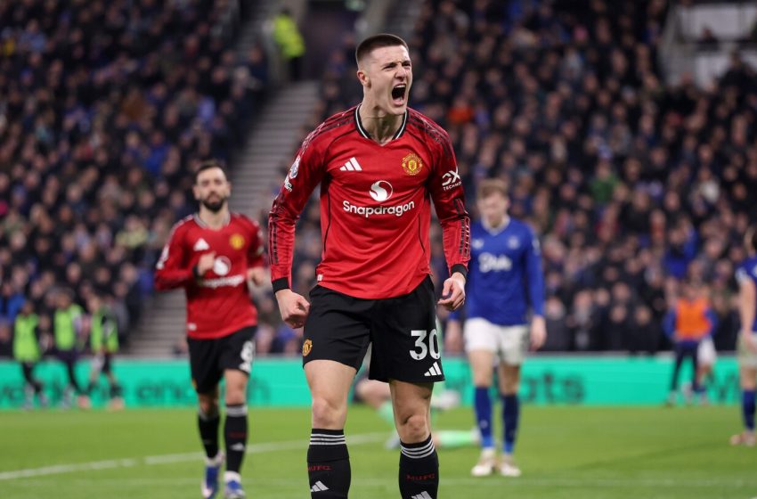  Everton 0-1 Manchester United: Sesko, Mbeumo team up to grab three points