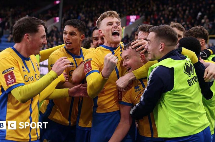  FA Cup fifth-round draw: League One Mansfield host Arsenal as Man City head to Newcastle