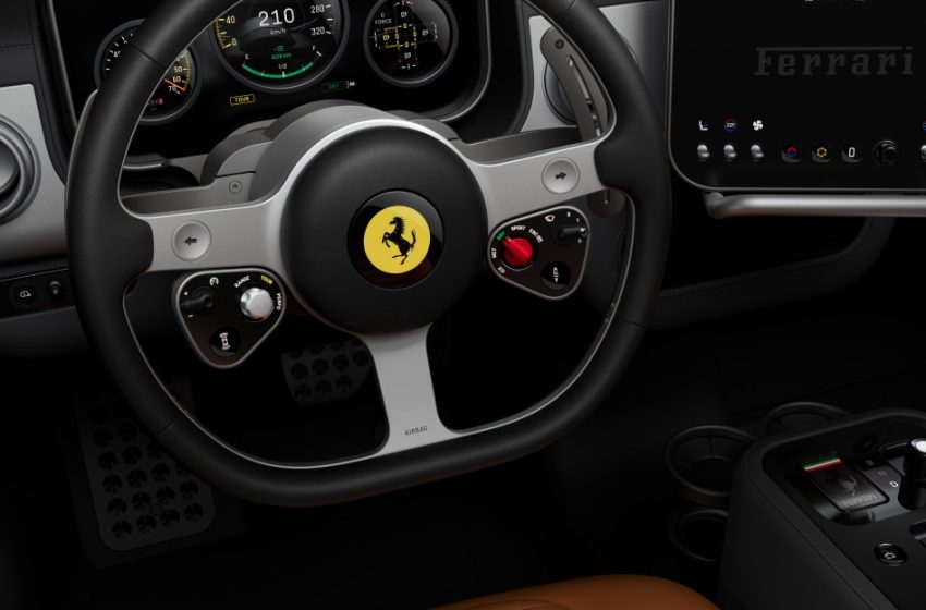  Ferrari’s first EV will have an interior designed by Jony Ive