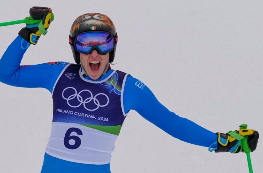  Federica Brignone completes comeback, wins Olympic gold in super-G