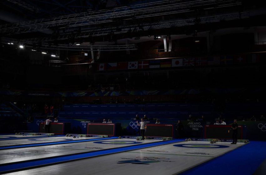  Five minutes into 2026 Winter Olympics’ first event, the lights went out on curling