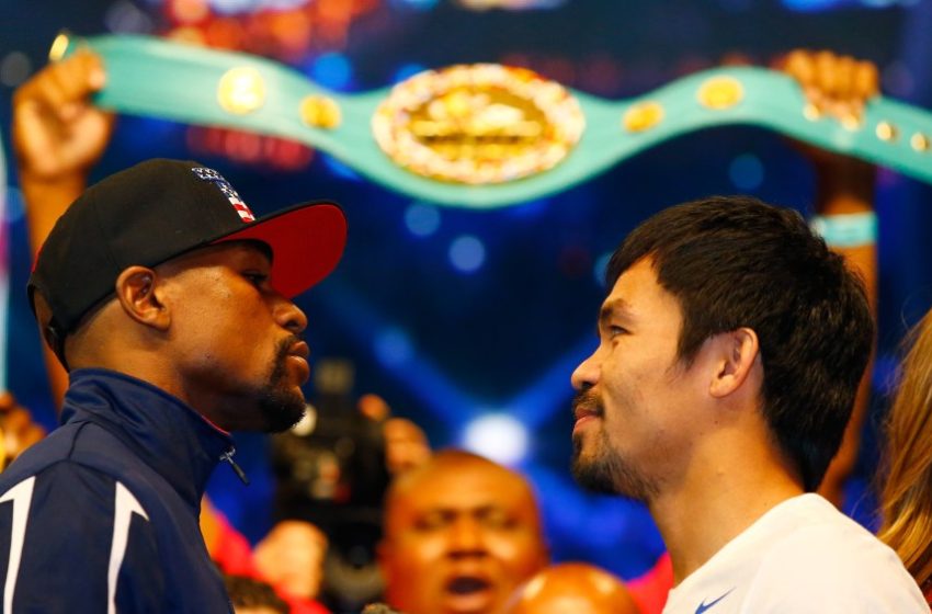  Floyd Mayweather, Manny Pacquiao Set Rematch Live on Netflix