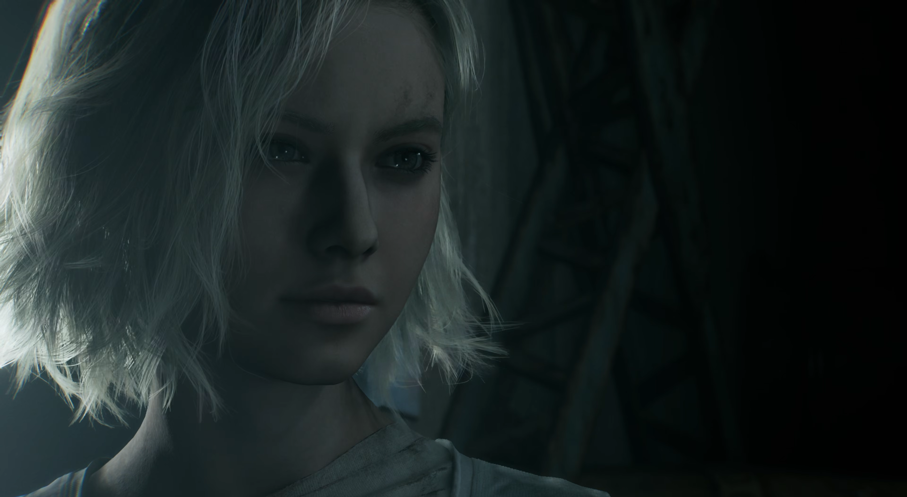 Screenshot of Grace Ashcroft in Resident Evil Requiem