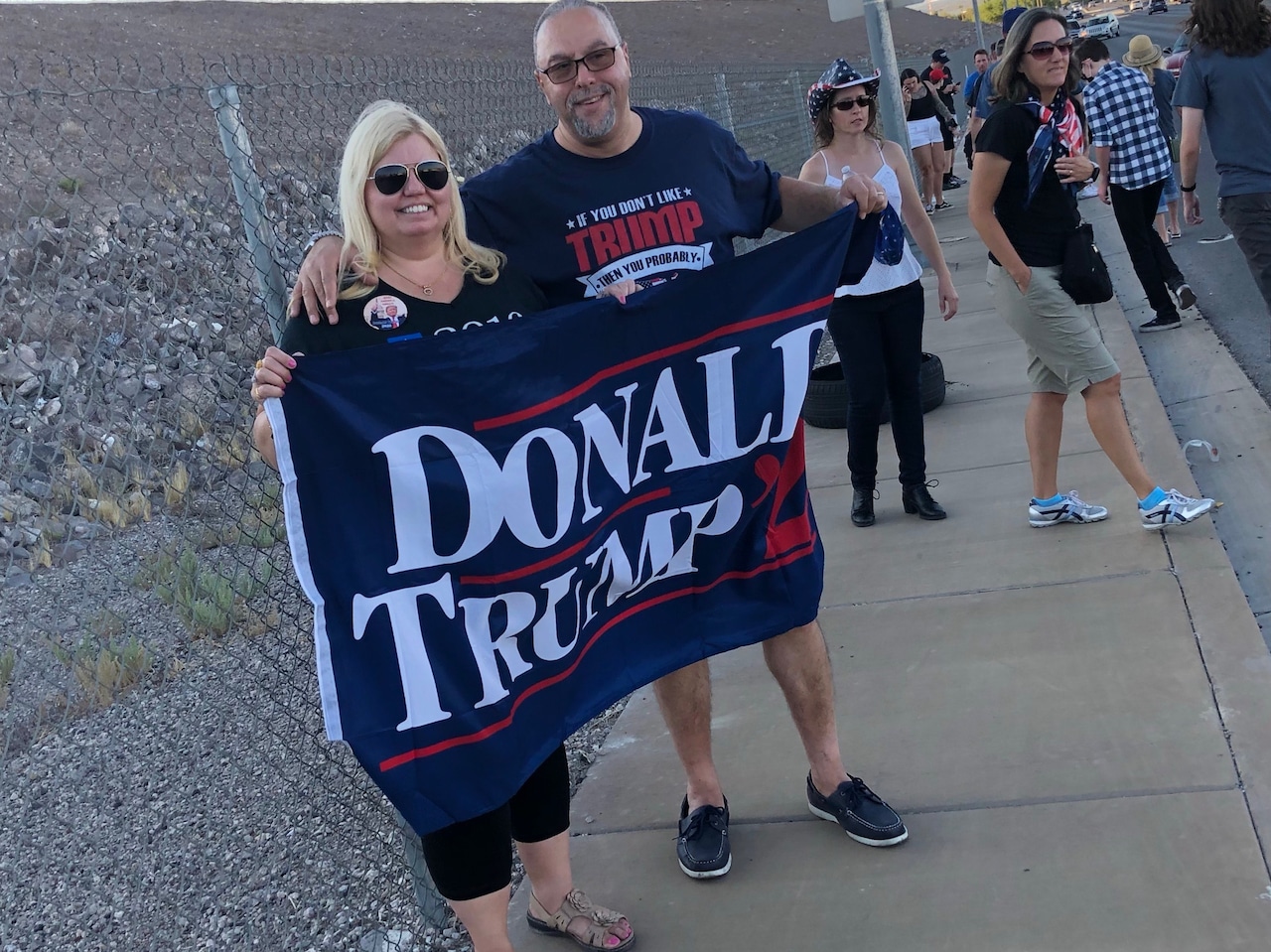 The Hafraouis thought Trump was going after criminals