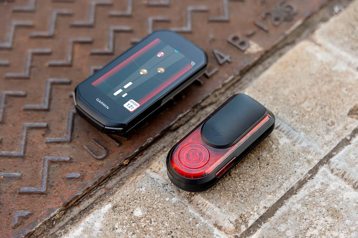 Garmin Varia RearVue 820 with Edge 1050