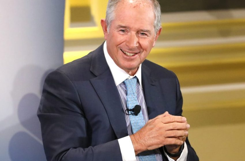  Blackstone CEO is turning his $48 billion fortune into a huge philanthropic foundation for AI