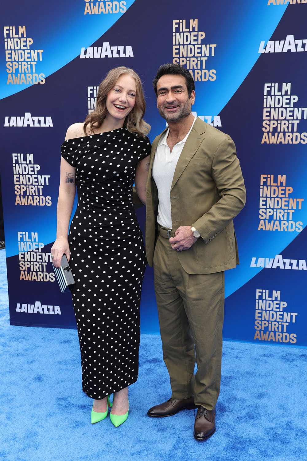 Emily V. Gordon and Kumail Nanjiani 2026 Film Independent Spirit Awards - Arrivals