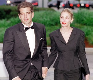 368565 001: (MAGAZINES PLEASE CALL) John F. Kennedy, Jr. and his wife Carolyn Bessette Kennedy arrive at the annual John F. Kennedy Library Foundation dinner and Profiles in Courage awards in honor of the former president's 82nd birthday, May 23, 1999 at the Kennedy Library in Boston, MA. July 16, 2000 marks the one-year anniversary of the plane crash off the coast of Martha's Vineyard in Massachusetts that killed John F. Kennedy Jr., his wife Carolyn Bessette Kennedy, and her sister Lauren Bessette. (Photo by Justin Ide/Newsmakers)