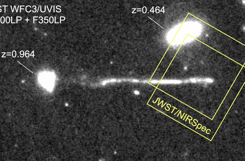  ‘Runaway’ black hole detected by the James Webb telescope adds a strange new chapter to our universe’s story