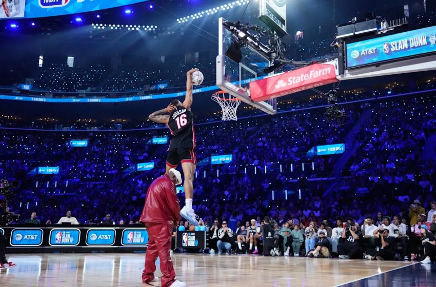  Heat’s Keshad Johnson wins NBA Dunk Contest after Damian Lillard takes down Devin Booker in 3-point shootout