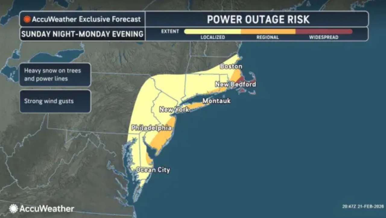 N.J. weather: Max snow forecast jumps to 2 feet for monster nor'easter blizzard