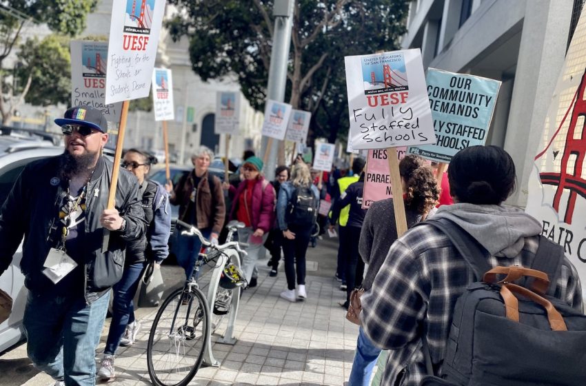  Teachers, others, jolted to get SFUSD ‘assignments’ on strike day