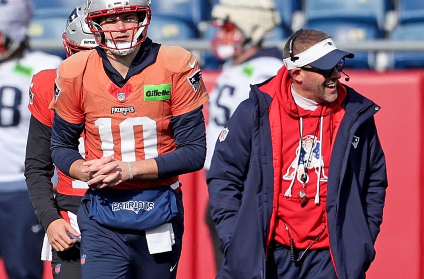  Inside Drake Maye’s ‘honest’ moment with Josh McDaniels during Patriots’ AFC title win