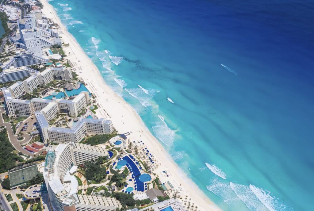 Cancun Beach and Hotel Zone