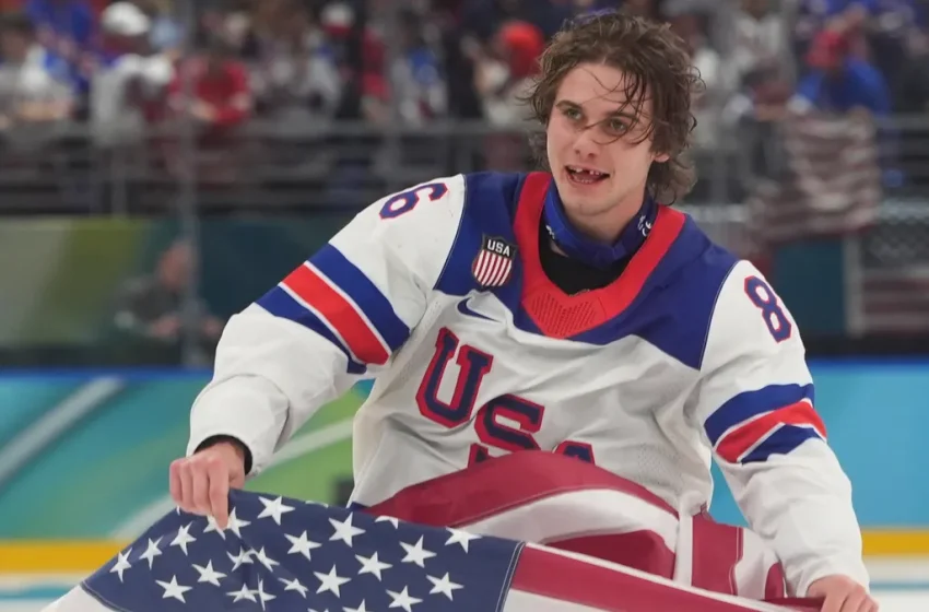  Jack Hughes lost two front teeth before scoring USA’s golden goal