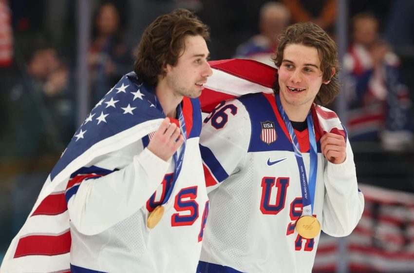  Jack and Quinn Hughes respond to ‘backlash’ faced by U.S. men’s Olympic hockey team