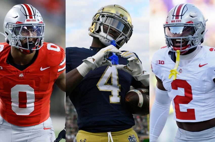  Jeremiyah Love cracks top five; Chiefs take WR Jordyn Tyson