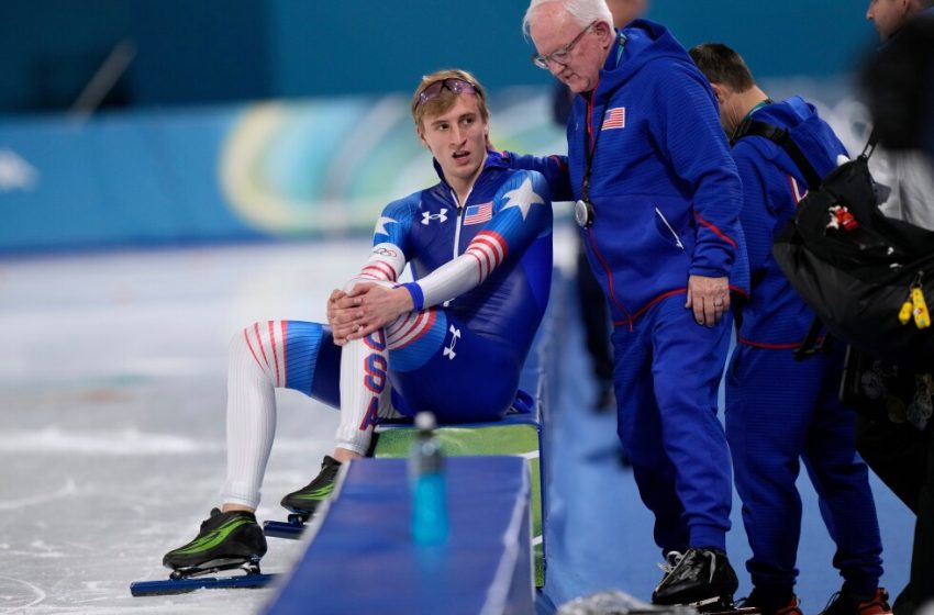  Jordan Stolz insists he get nervous but he also has 2 Olympic golds