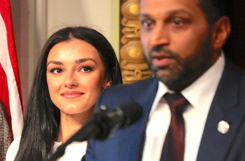  Keystone Kash Patel Needs His Girlfriend Alexis Wilkins to Defend Boozy Boondoggle